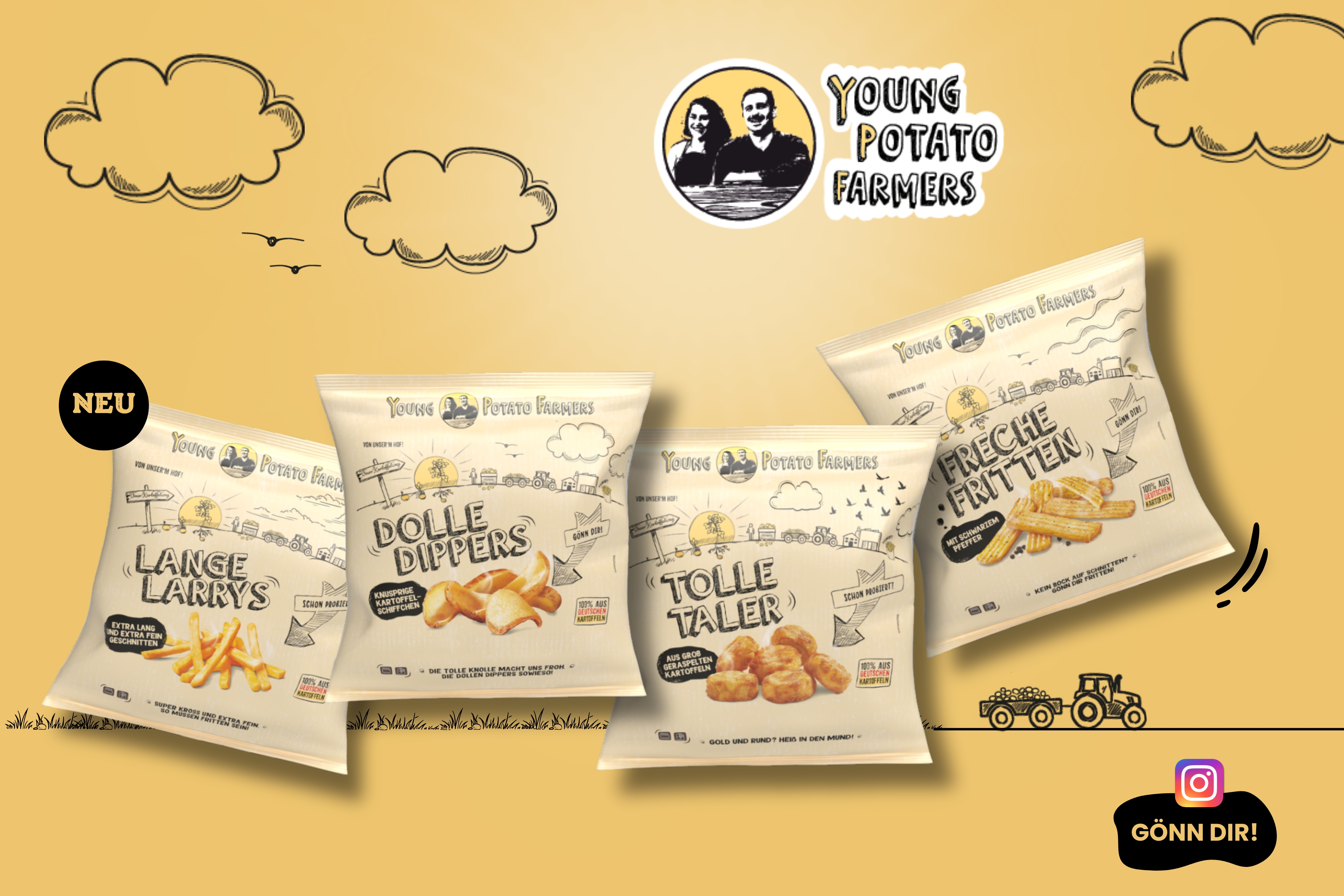 Young Potato Farmers TK Kartoffelprodukte